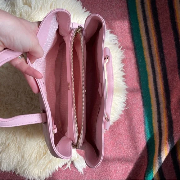 Like New Kate Spade Laurel Way Evangelie Rose Jade Saffiano leather satchel - Picture 6 of 14